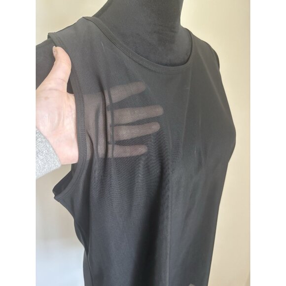 Halara Mesh Round Neck Running Tank Top NWT Size Large - Picture 11 of 11